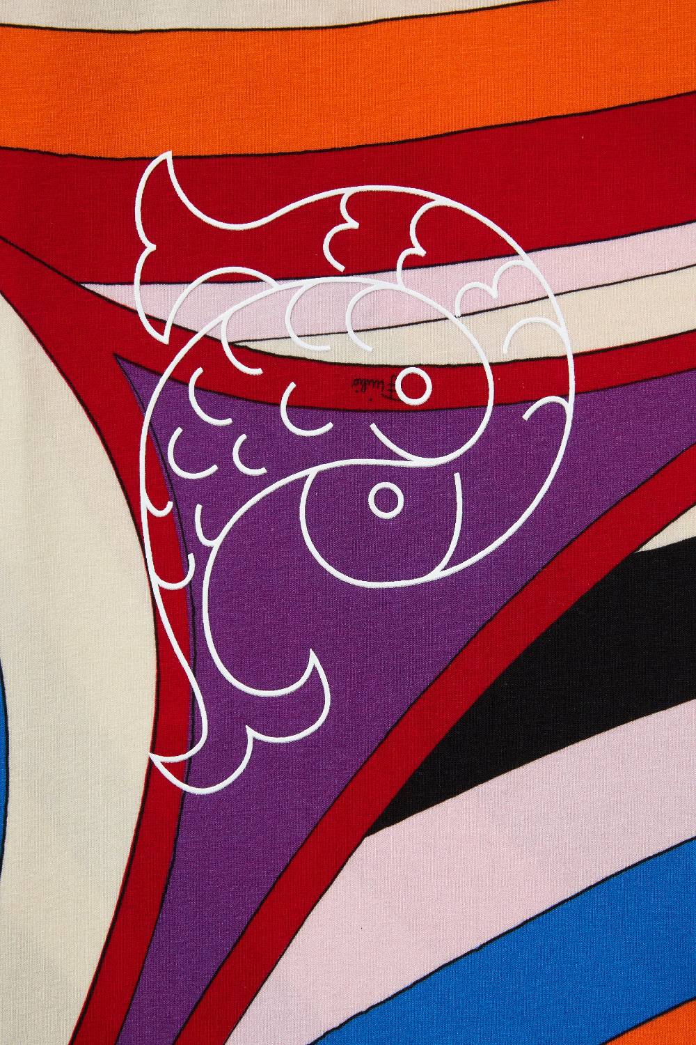 Pucci T-shirt con stampa Iride Promozione temporanea