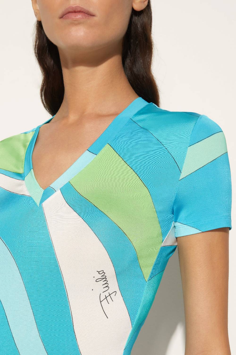 Pucci T-shirt con stampa Marmo Only for today