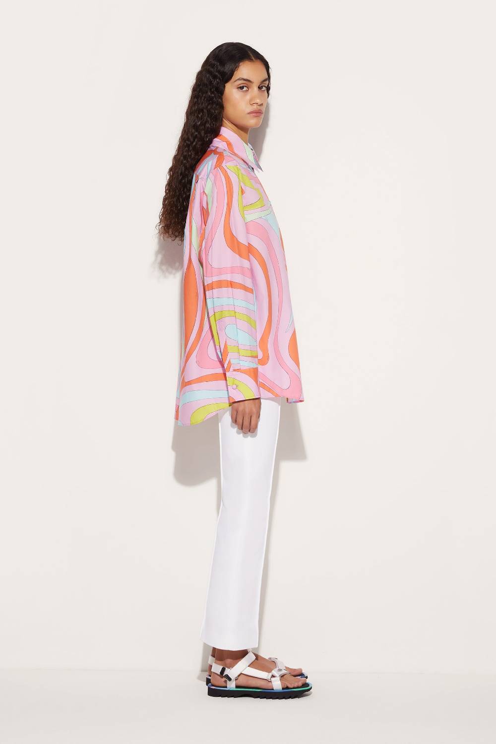 Pucci Camicia con stampa Marmo 50% di sconto per tempo limitato