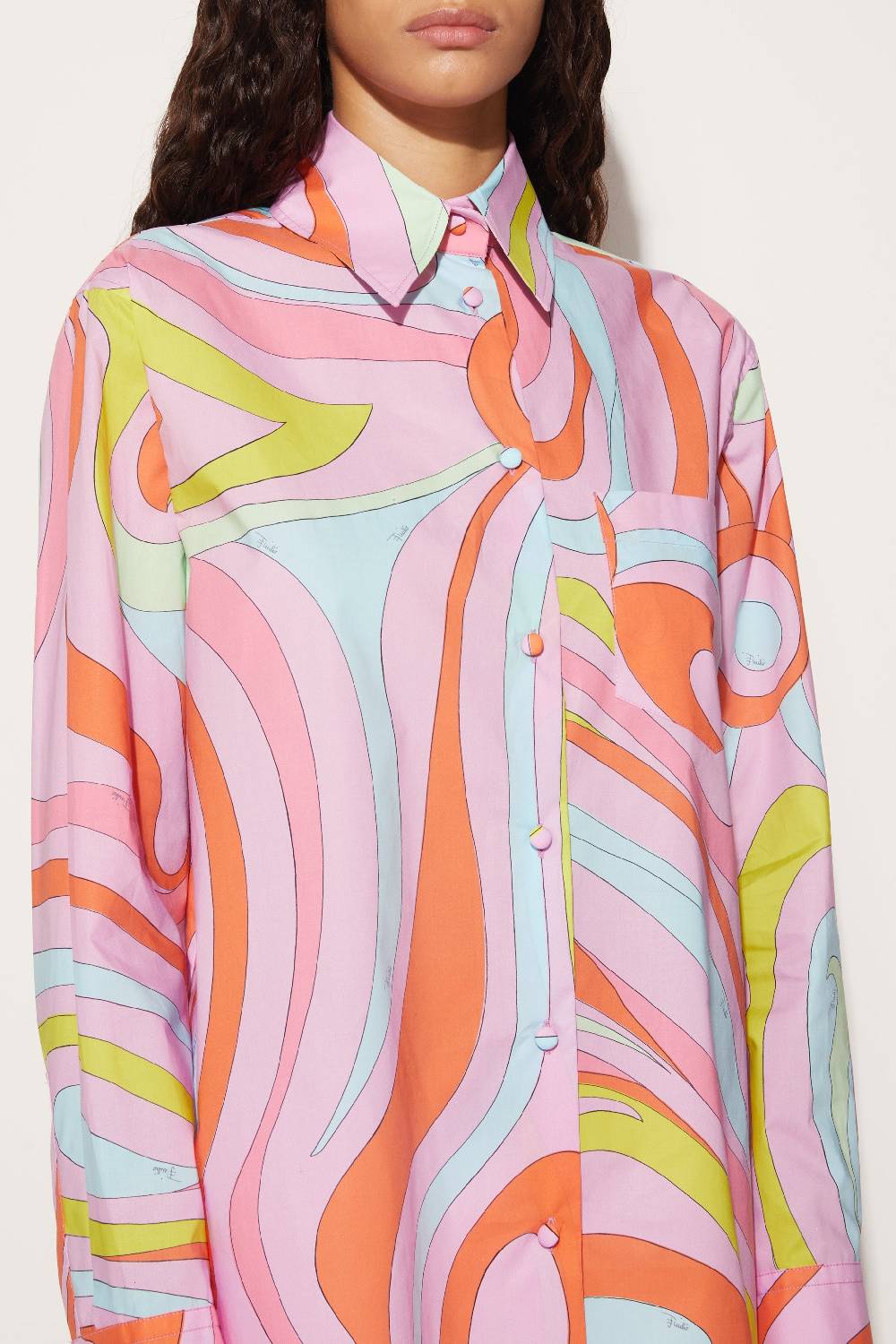 Pucci Camicia con stampa Marmo 50% di sconto per tempo limitato