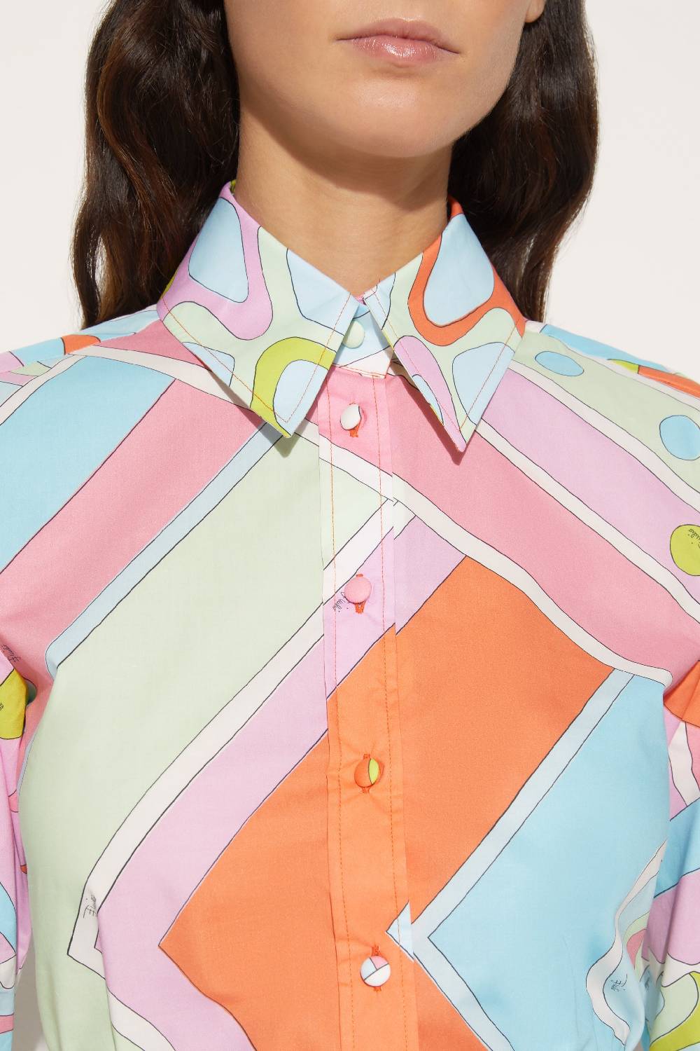 Pucci Camicia con stampa Vivara Italia