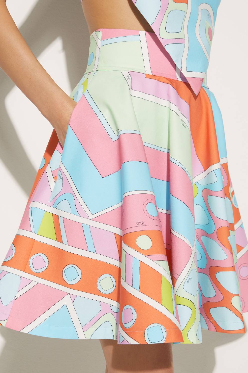 Pucci Minigonna con stampa Vivara In Linea