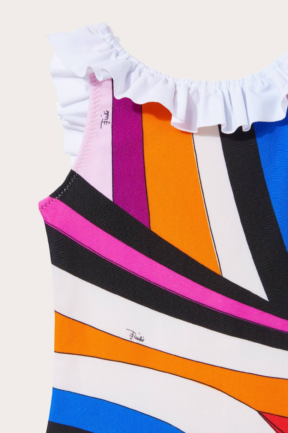 Pucci Costume con stampa Iride Qualità