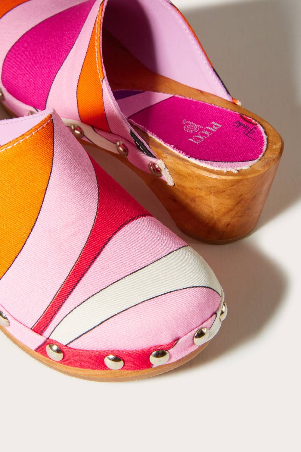 Pucci Clogs con stampa Marmo Spedizione Gratuita