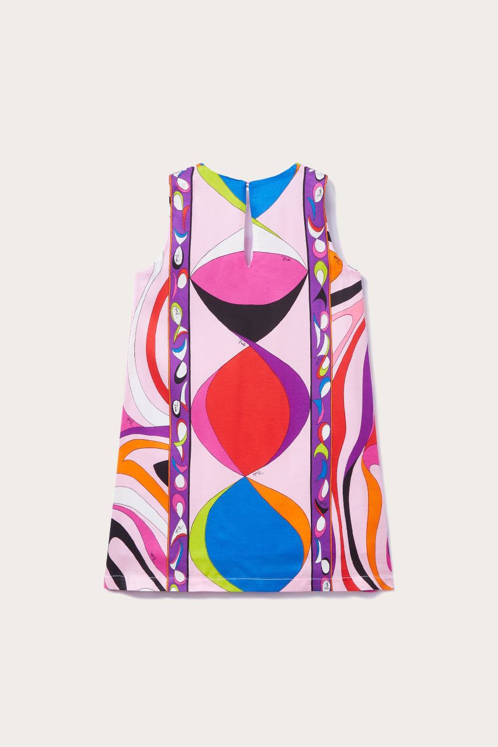 Pucci Abito con stampe Pesci e Marmo Soddisfazione Garantita