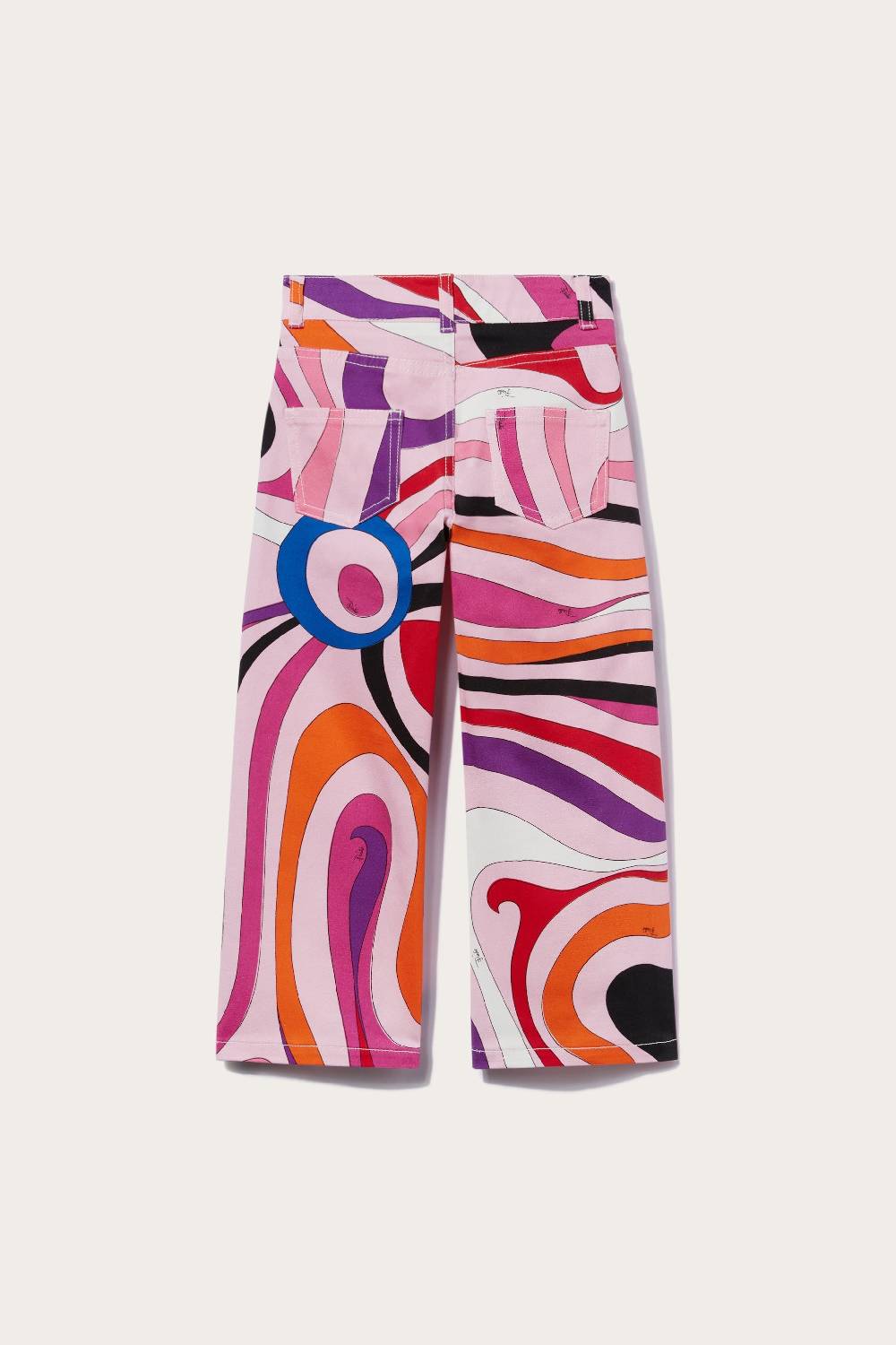 Pucci Jeans con stampa Marmo Consegna Veloce