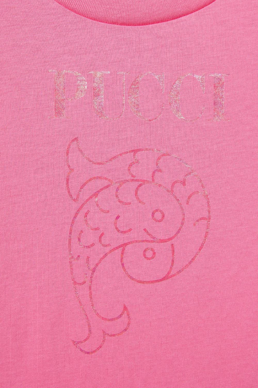 Pucci T-shirt con logo Promozione Limitata