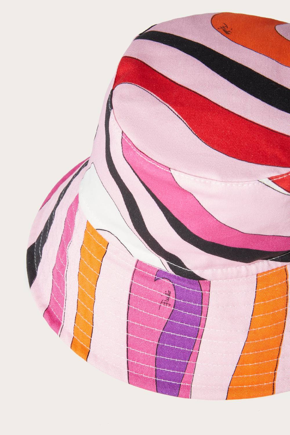Pucci Cappello da pescatore con stampa Marmo Shopping Online