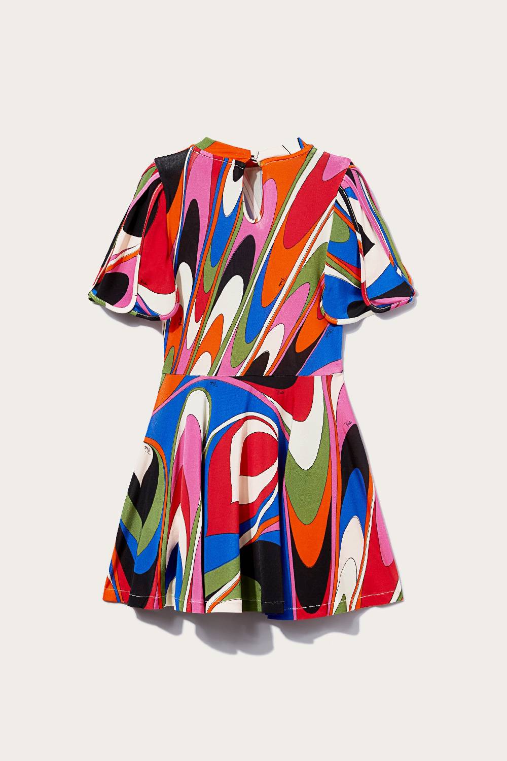Pucci Abito con stampa Onde Prezzo Ridotto