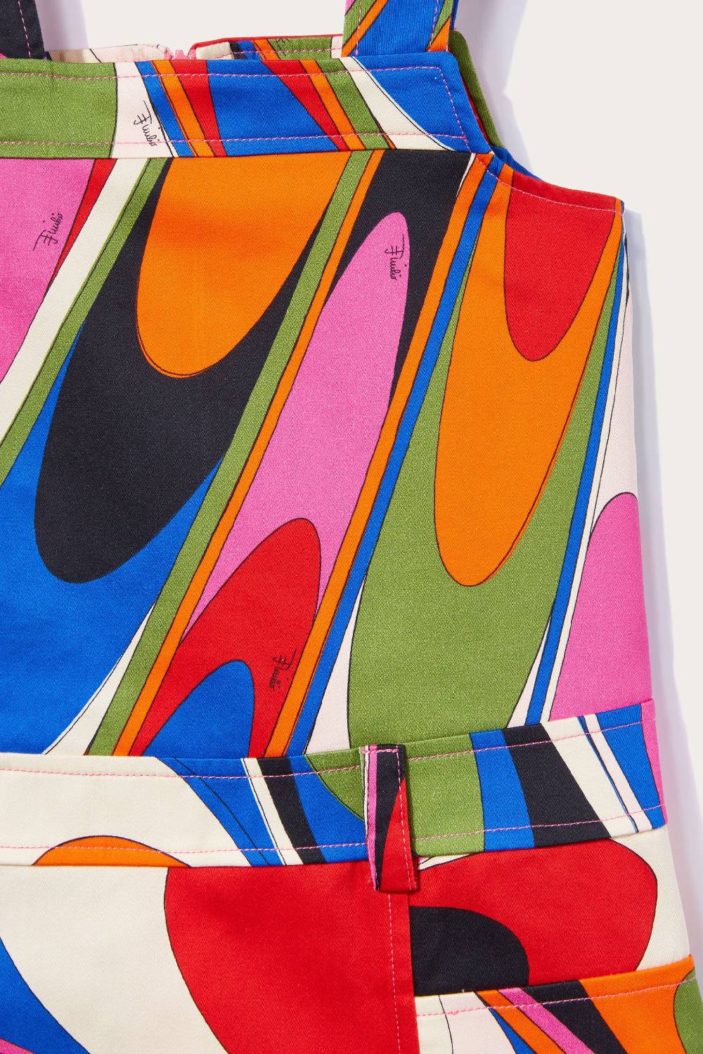 Pucci Abito con stampa Onde Sottocosto
