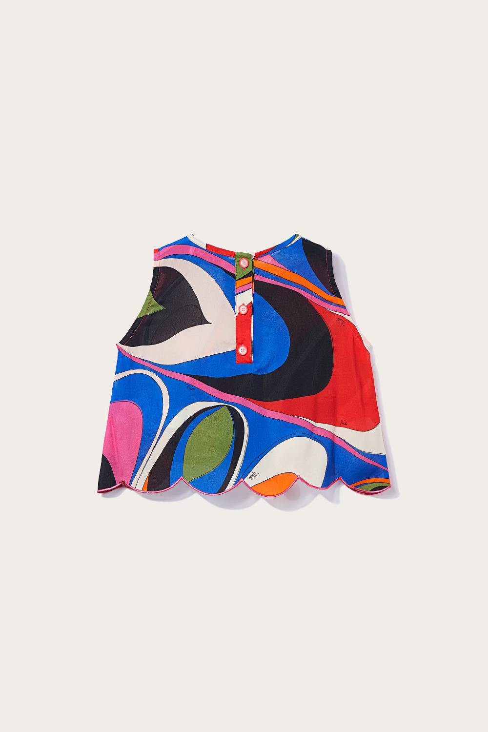 Pucci Top con stampa Onde Convenienza