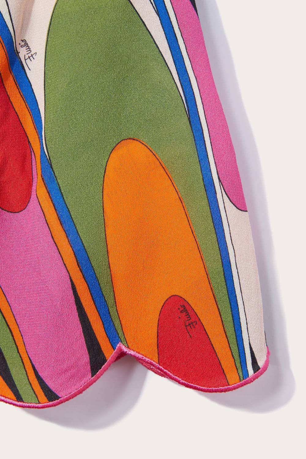 Pucci Top con stampa Onde Convenienza