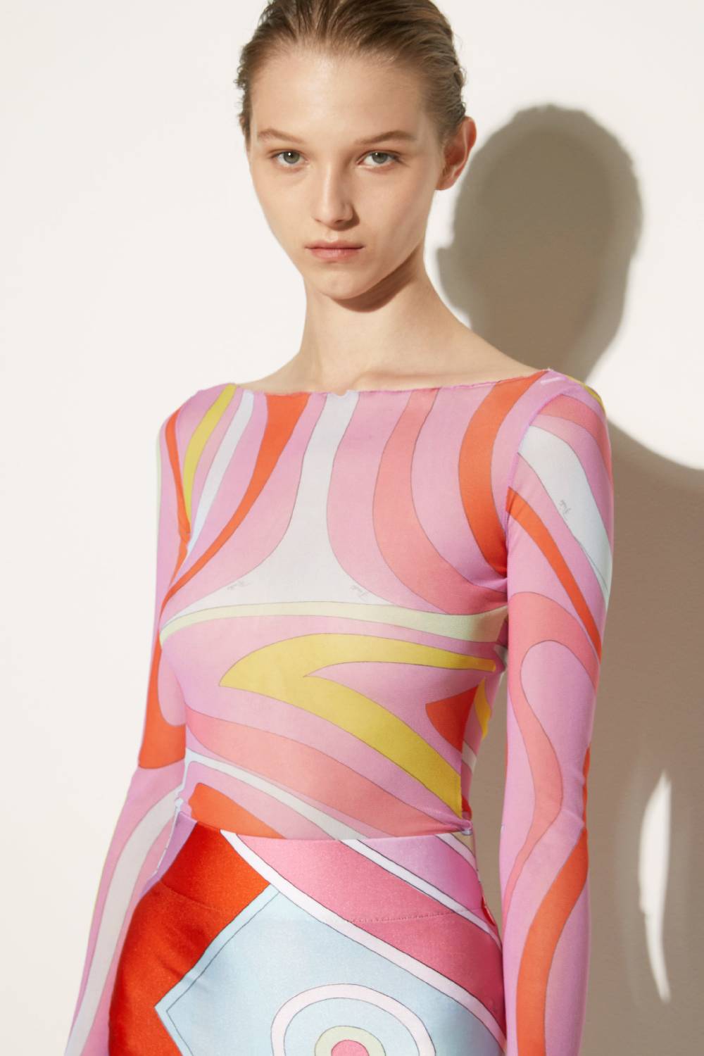 Pucci Top con stampa Marmo I Più Venduti