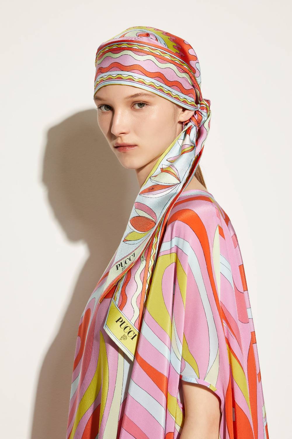 Pucci Foulard in seta con stampa Bersaglio In Saldo