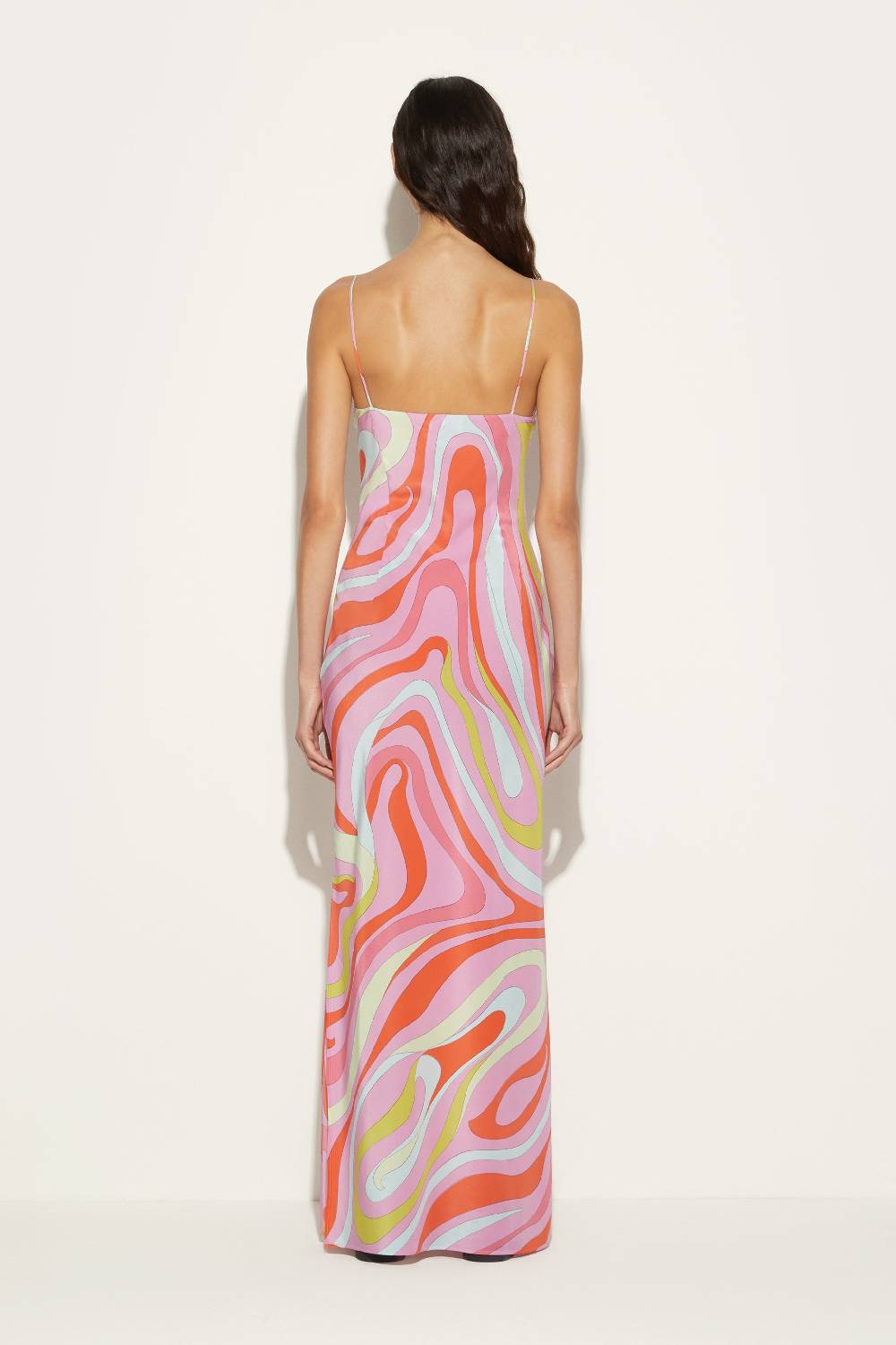 Pucci Abito in seta con stampa Marmo Black Friday