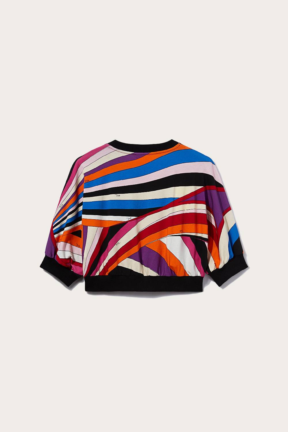 Pucci Felpa con inserto Iride Grandi sconti