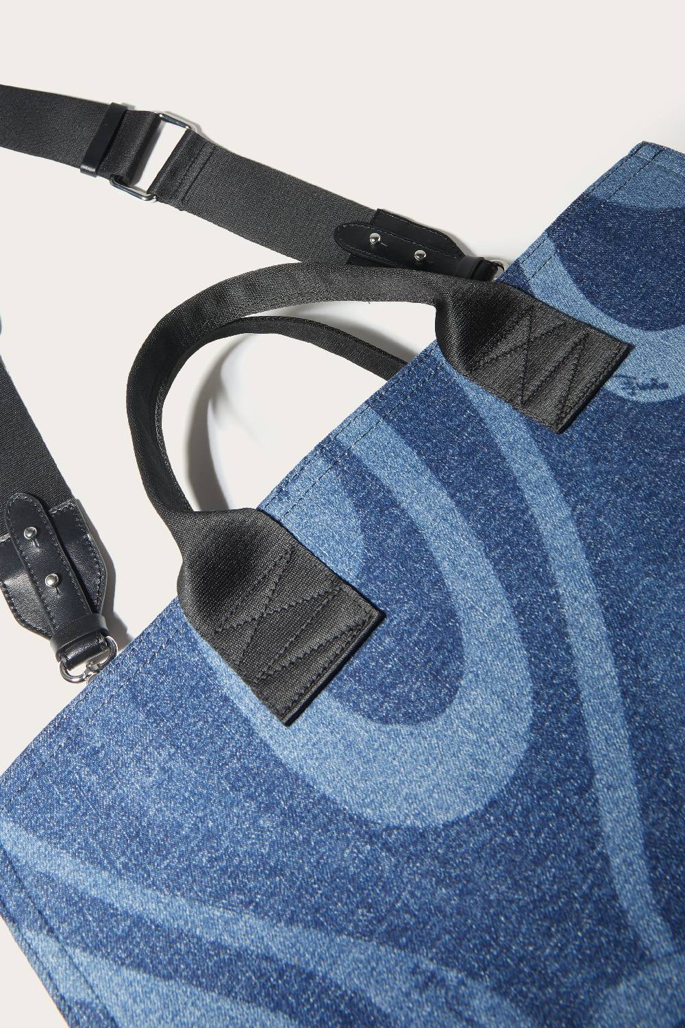 Pucci Marmo-Print Denim Changing Bag Liquidazione