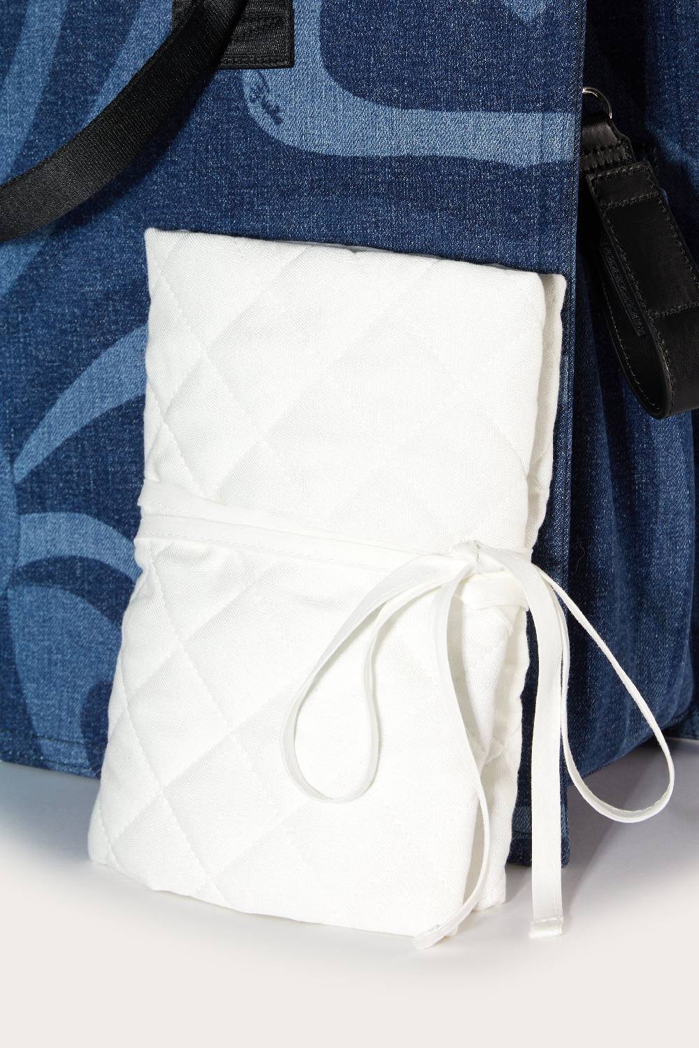 Pucci Marmo-Print Denim Changing Bag Liquidazione