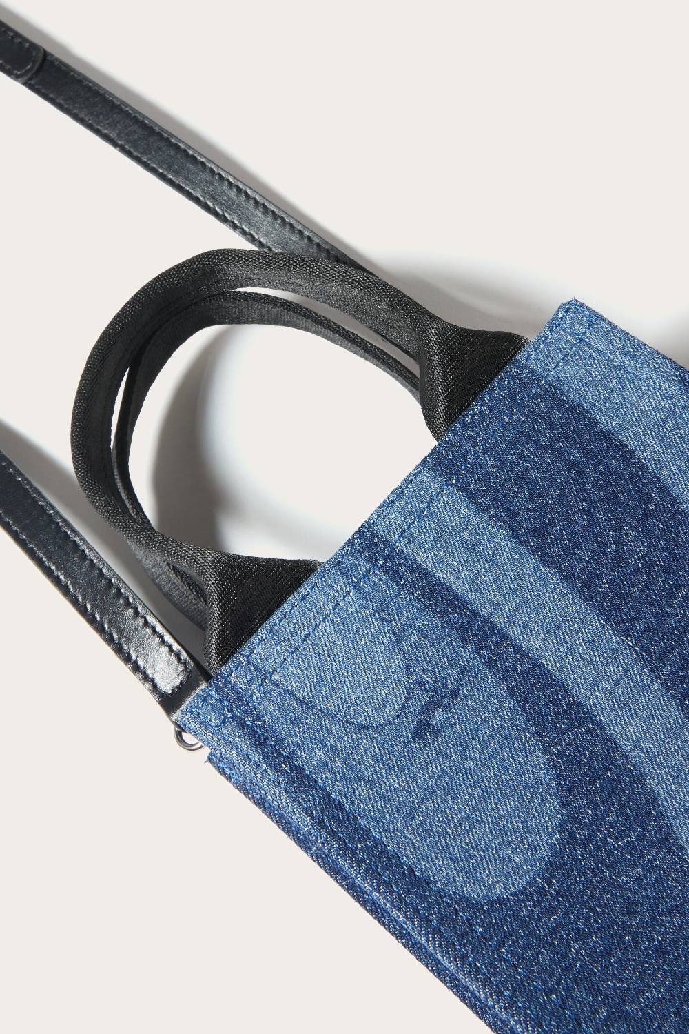 Pucci Marmo-Print Denim Tote Bag Enormi risparmi