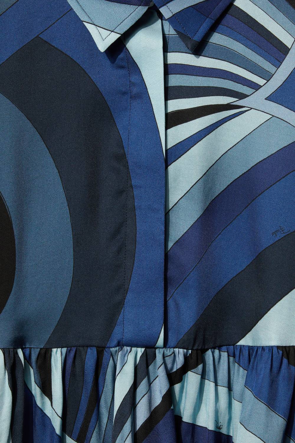 Pucci Iride-Print Dress Sconti VIP