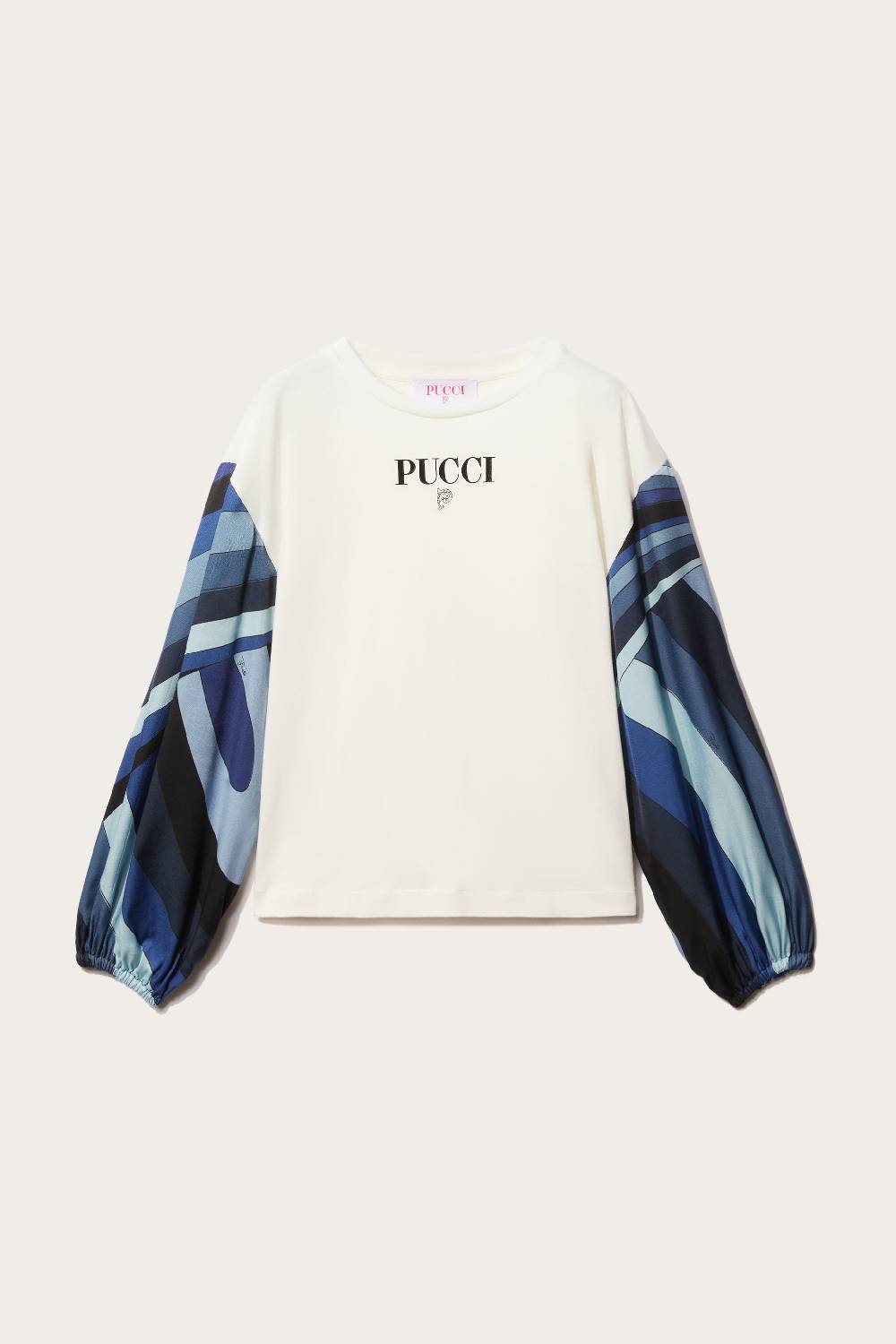 Pucci Iride-Print Cotton Top Ritorno libero