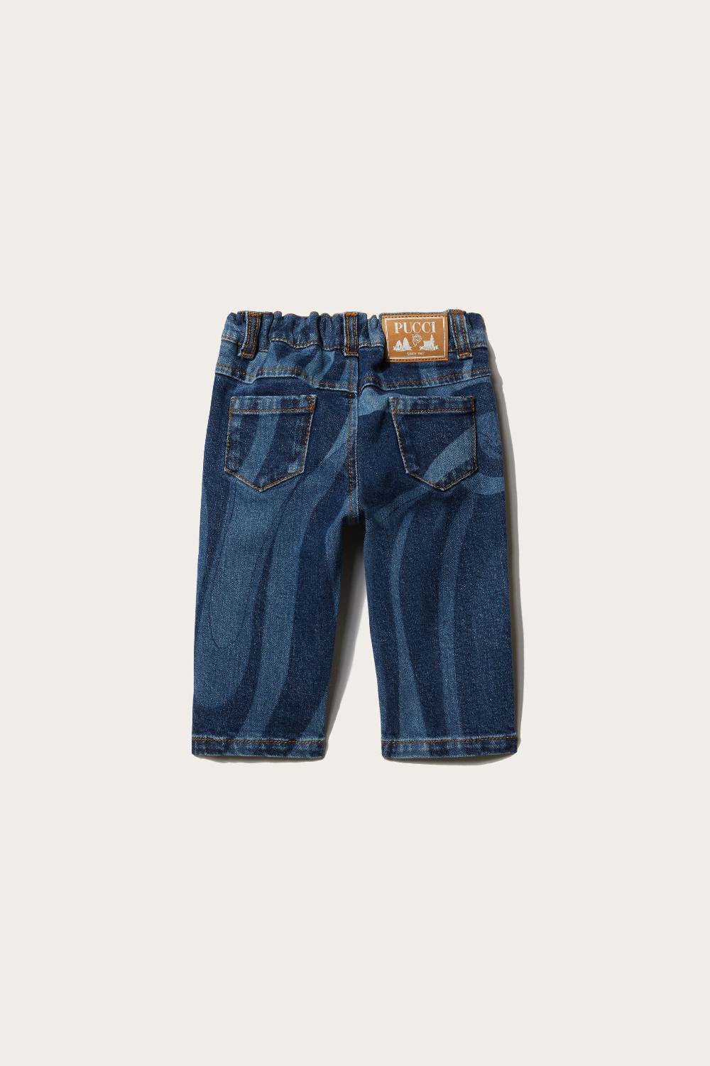 Pucci Marmo-Print Straight-Leg Jeans Rilascio limitato