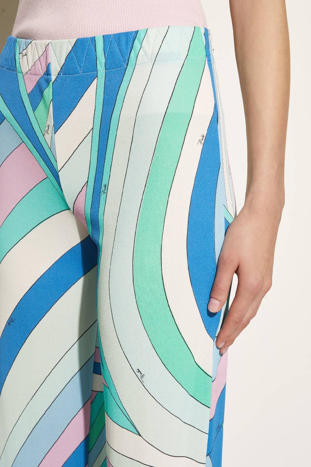 Pucci Pantaloni con stampa Iride Ultimo giorno