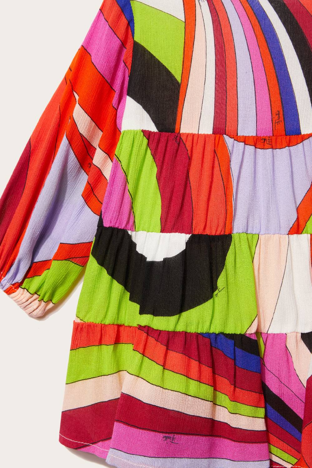 Pucci Iride-Print Dress Enormi sconti