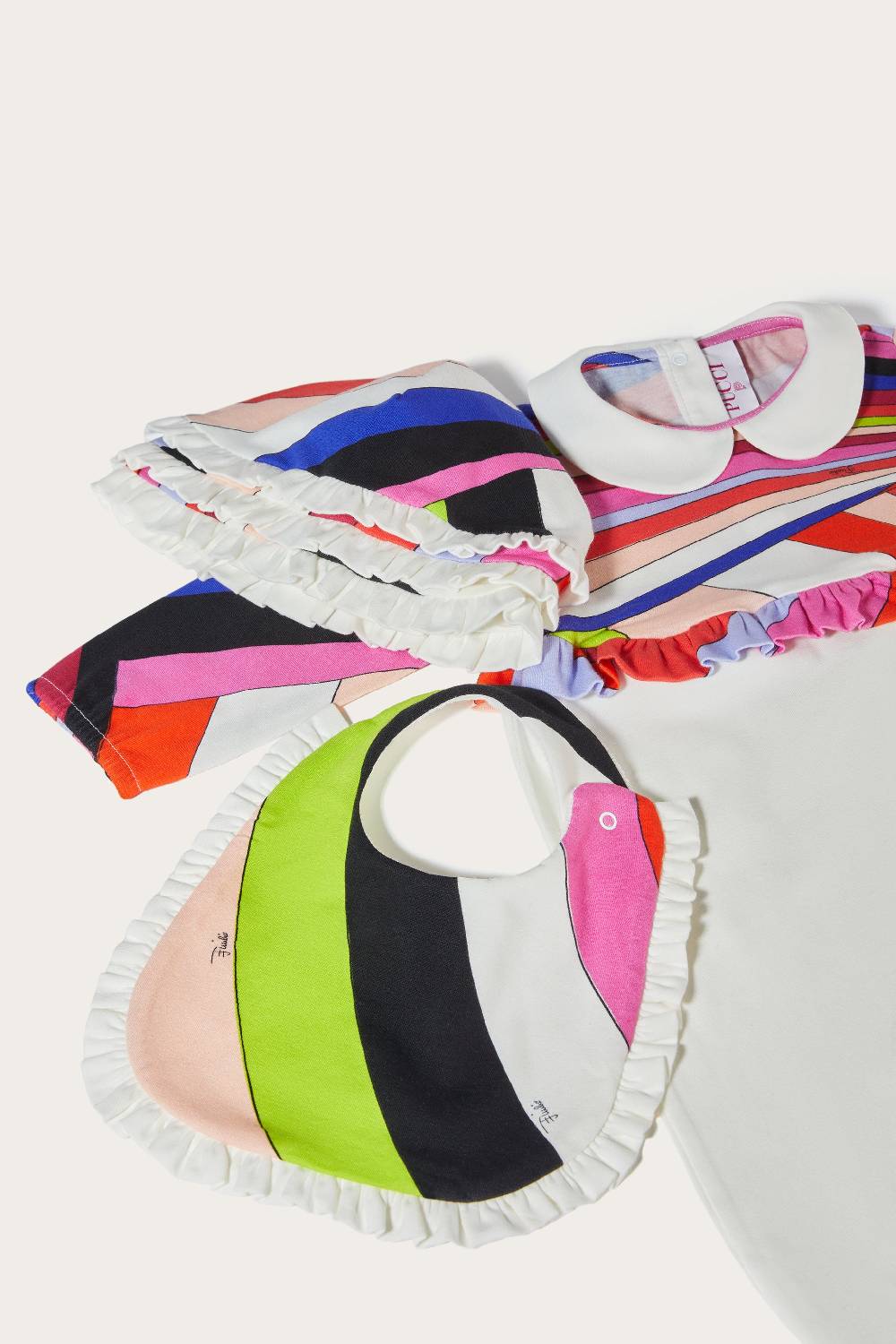 Pucci Iride-Print Babygrow Set In vendita