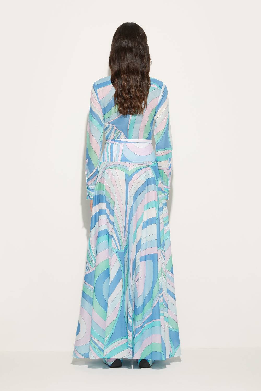 Pucci Gonna lunga con stampa Iride Italy