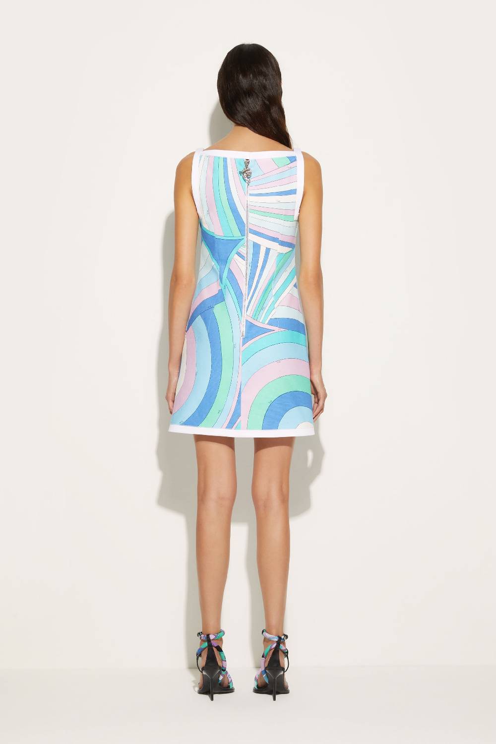 Pucci Mini abito con cut-out e stampa Iride Vendita