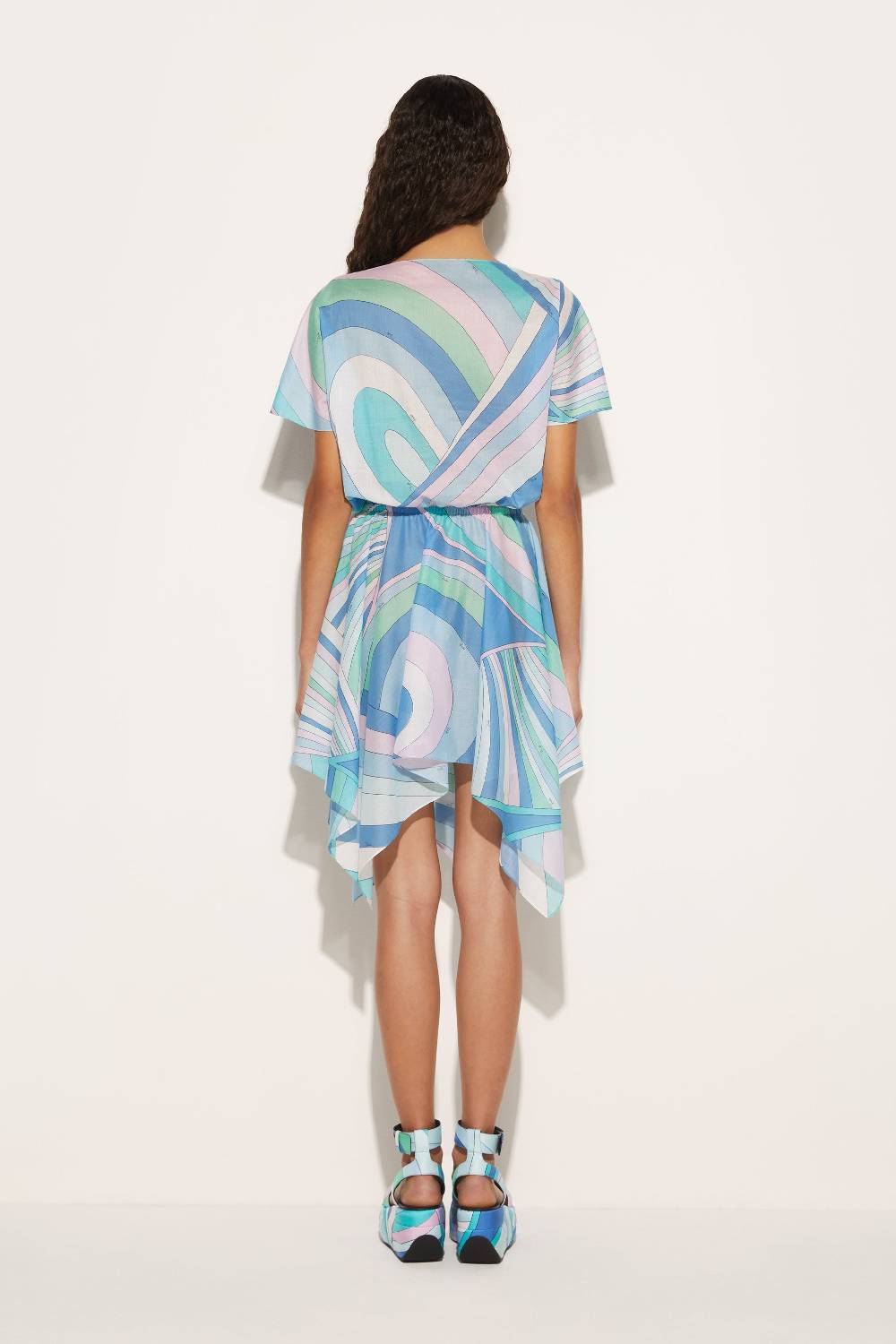 Pucci Mini abito con stampa Iride Spedizione Gratuita