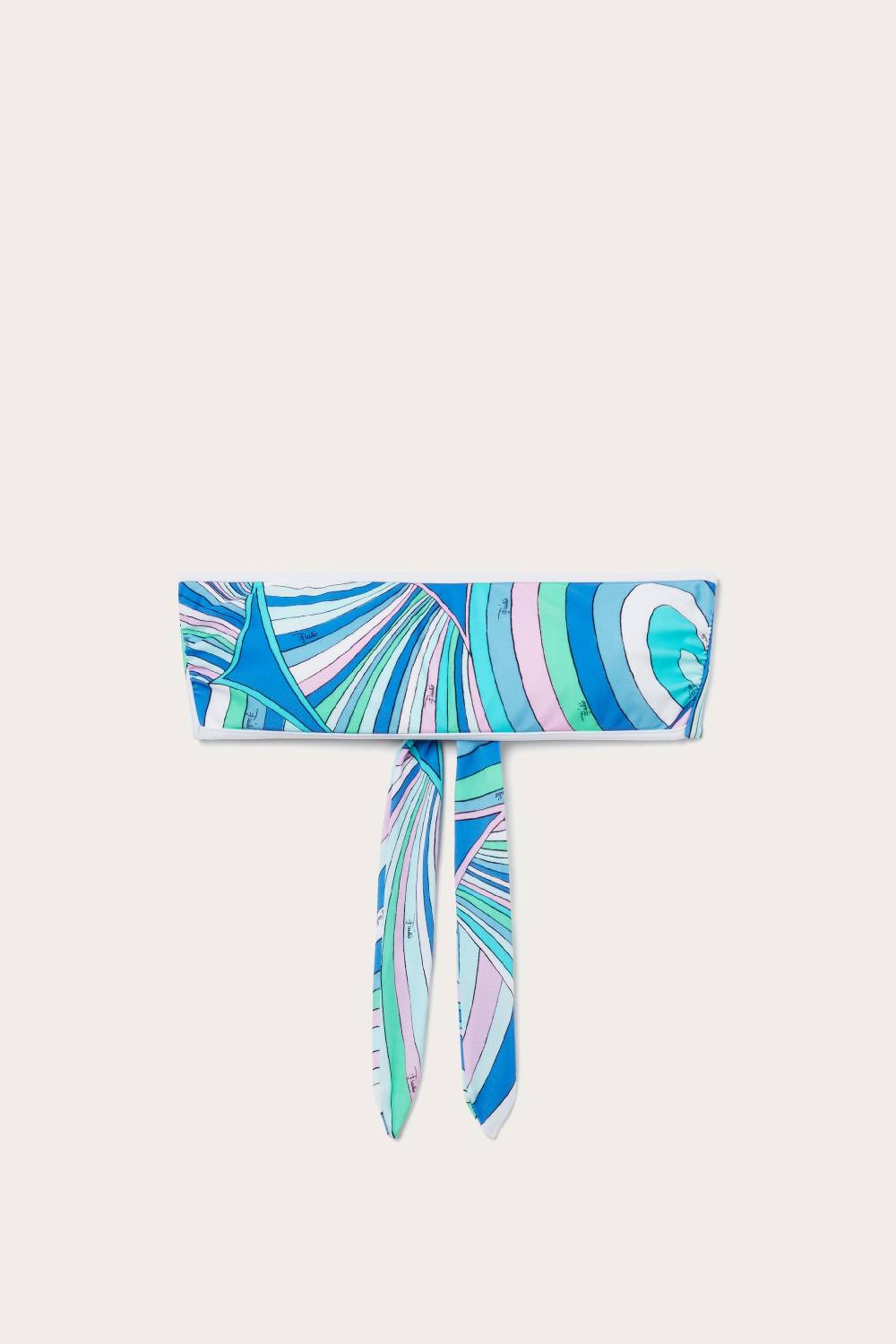Pucci Top bikini con stampa Iride Soddisfazione Garantita