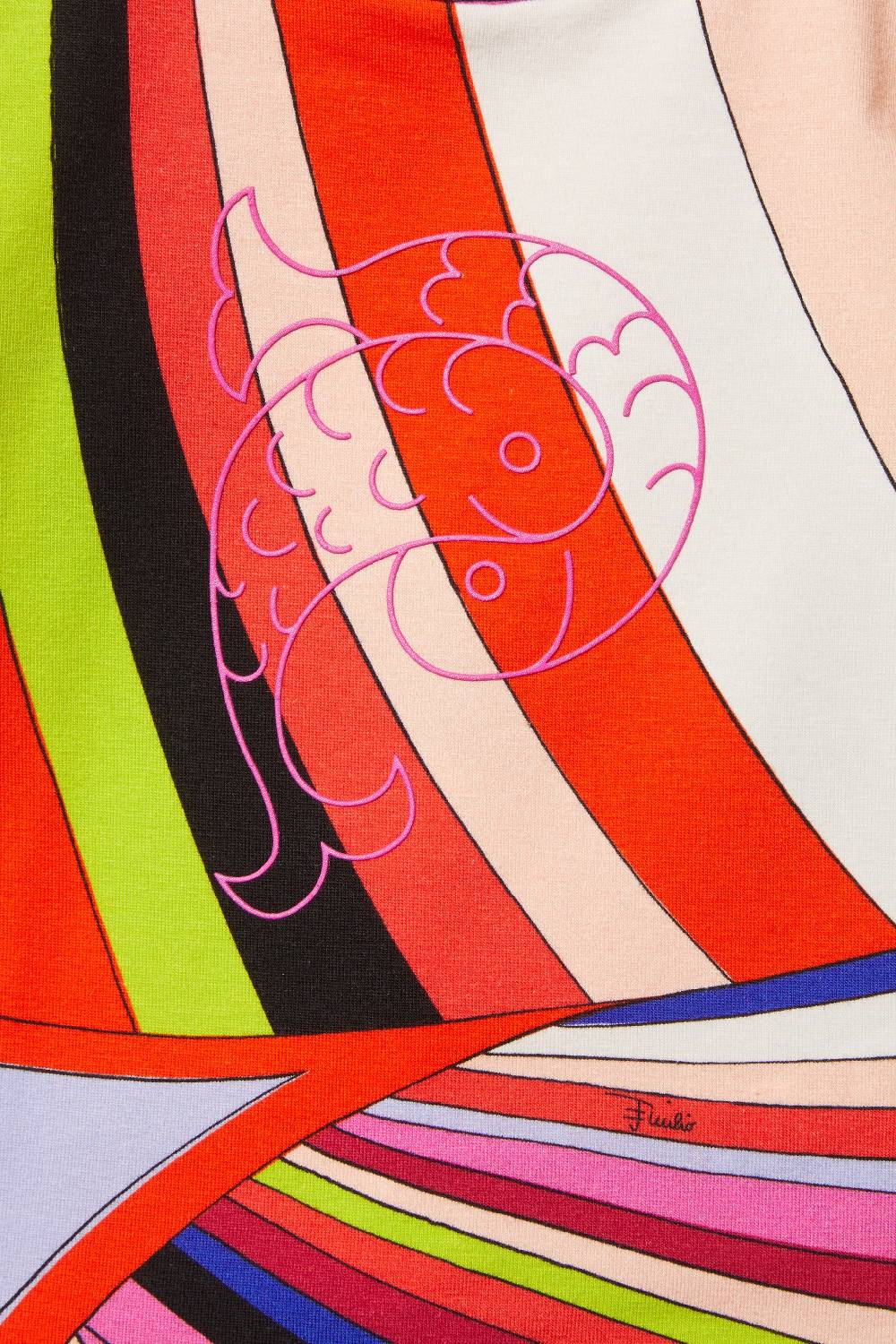 Pucci Iride-Print Top Consegna Veloce