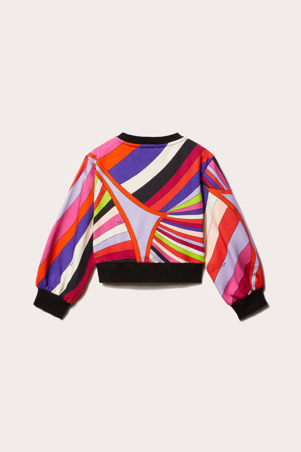 Pucci Iride-Print Cotton Sweatshirt Prezzo Ridotto