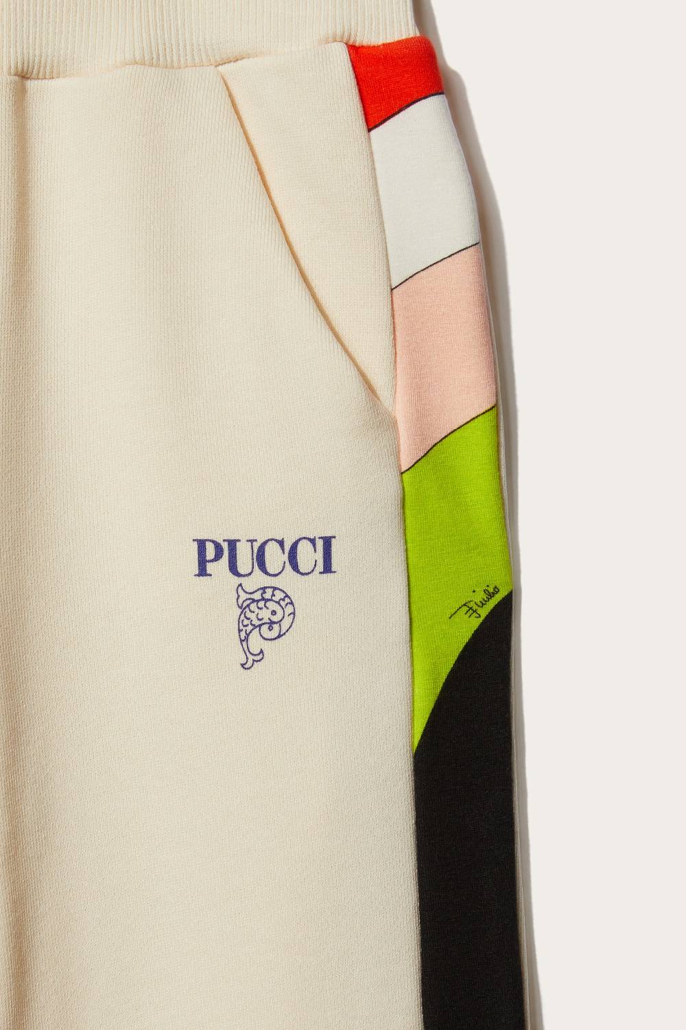 Pucci Iride-Print Cotton Sweatpants Novità