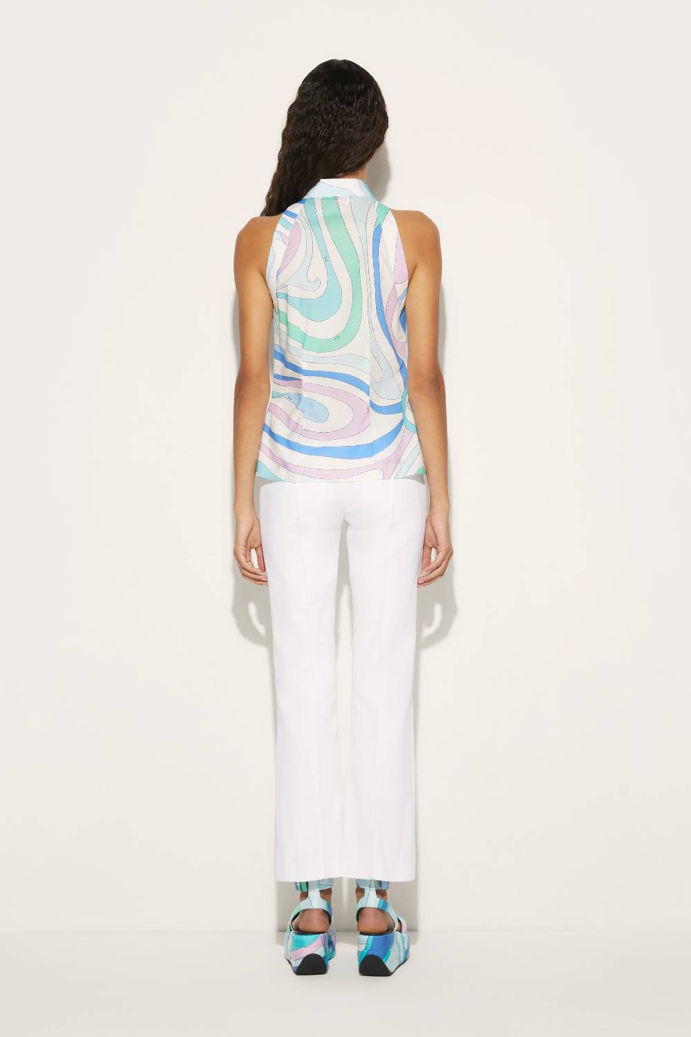 Pucci Camicia smanicata con stampa Marmo Hotsell