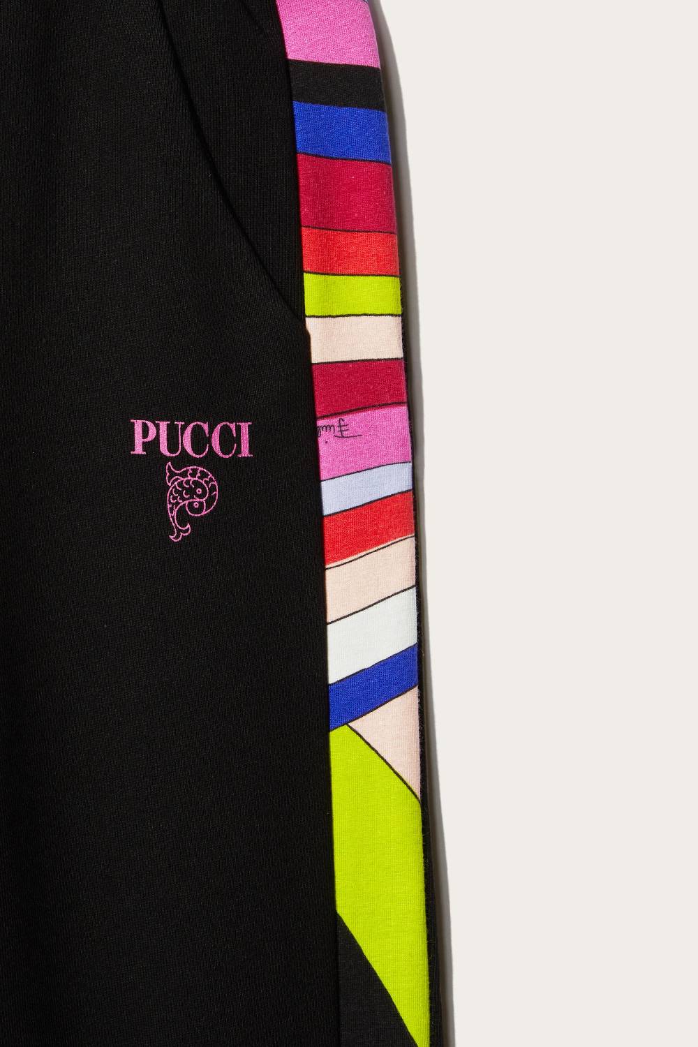 Pucci Iride-Print Cotton Sweatpants Negozio