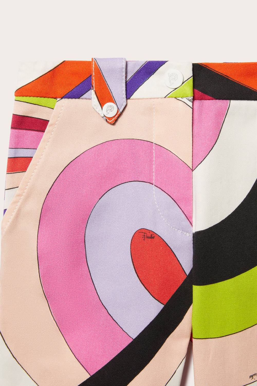 Pucci Iride-Print Trousers In Saldo