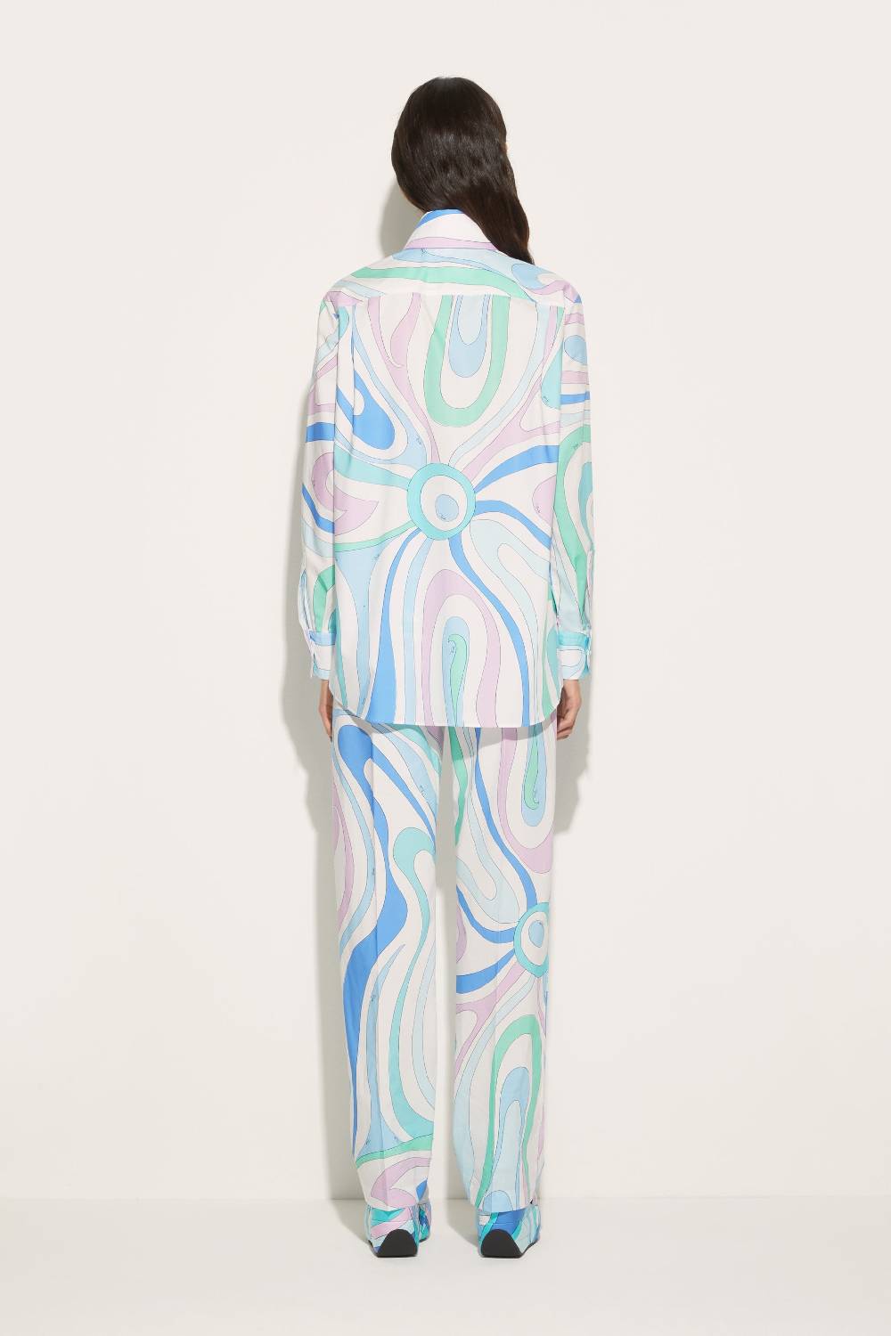 Pucci Camicia con stampa Marmo Grande vendita