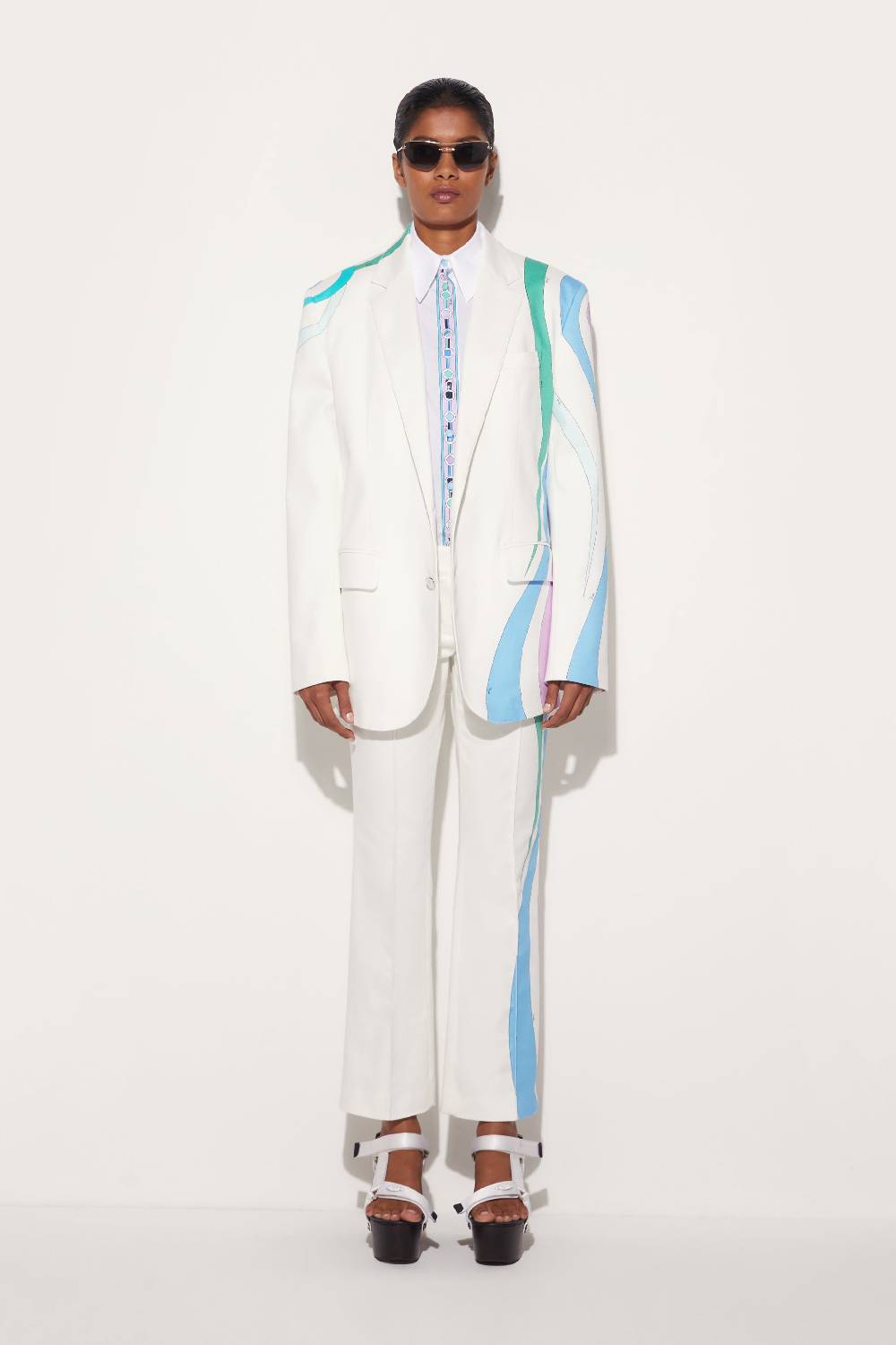 Pucci Blazer monopetto con finiture Marmo Offerta esclusiva