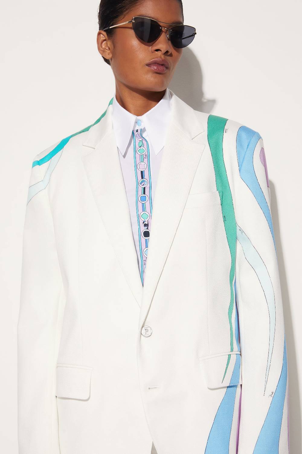 Pucci Blazer monopetto con finiture Marmo Offerta esclusiva