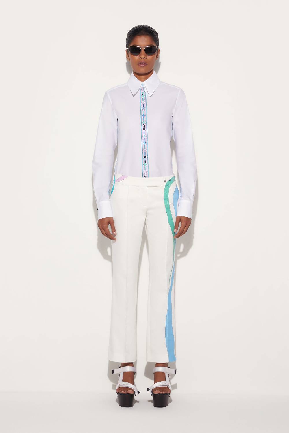 Pucci Pantaloni con finiture Marmo Vendite stagionali