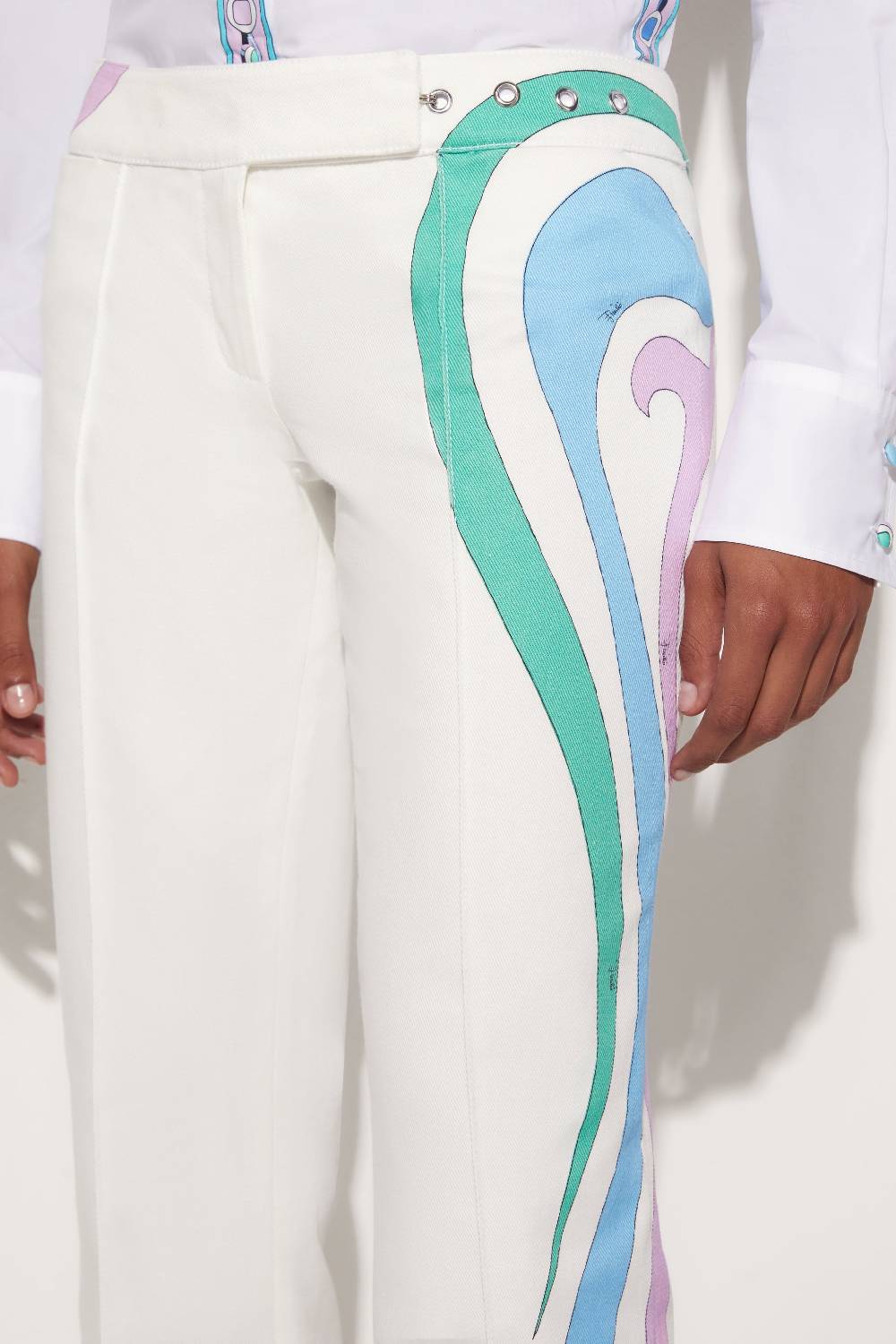 Pucci Pantaloni con finiture Marmo Vendite stagionali