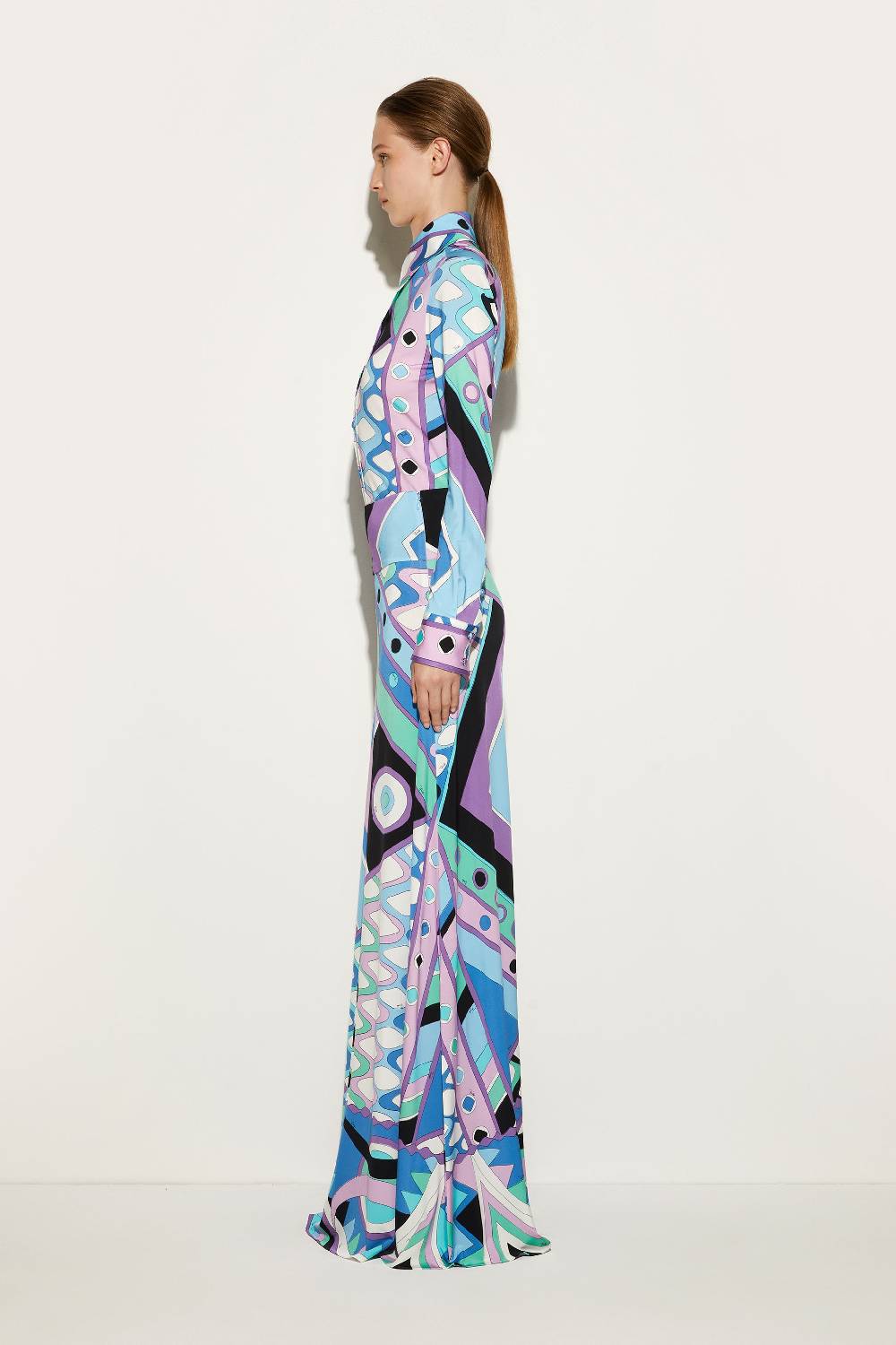 Pucci Gonna lunga con stampa Vivara Liquidazione