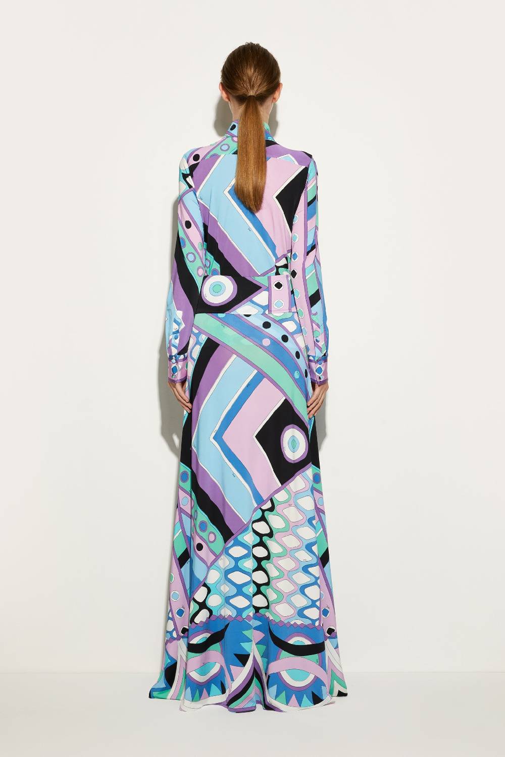 Pucci Gonna lunga con stampa Vivara Liquidazione