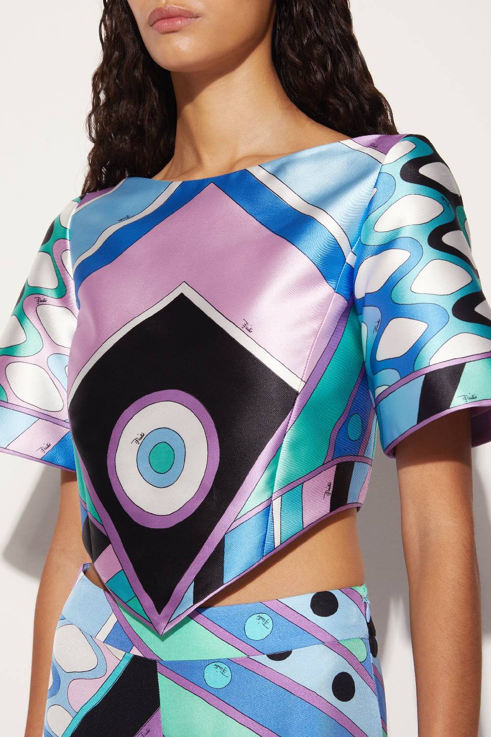 Pucci Top con stampa Vivara Offerte giornaliere