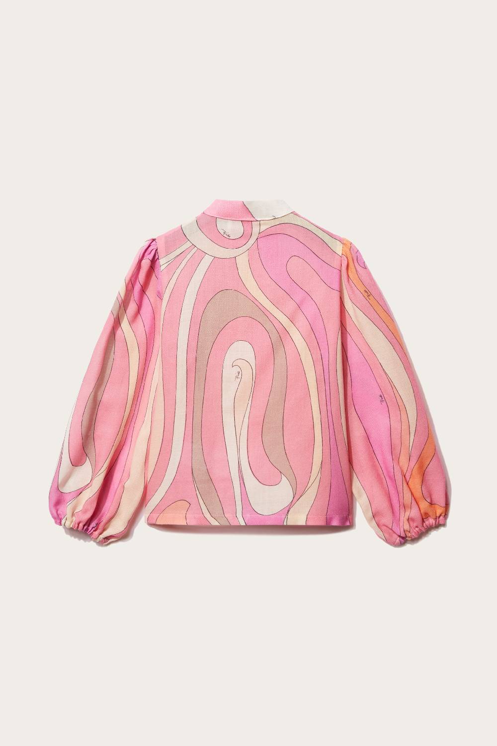 Pucci Marmo-Print Wool Top Latest stili