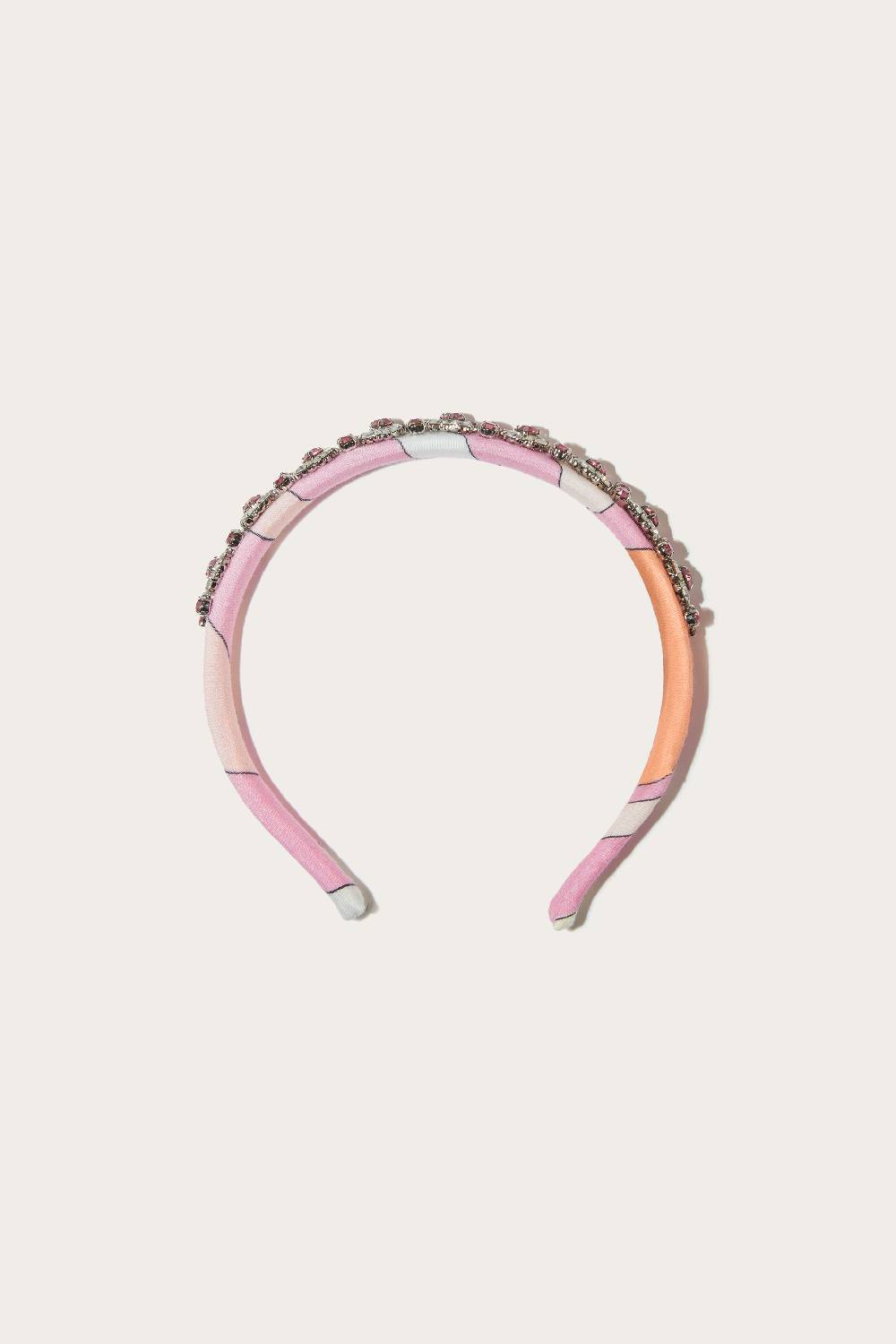 Pucci Iride-Print Crystal Headband Ultimo giorno
