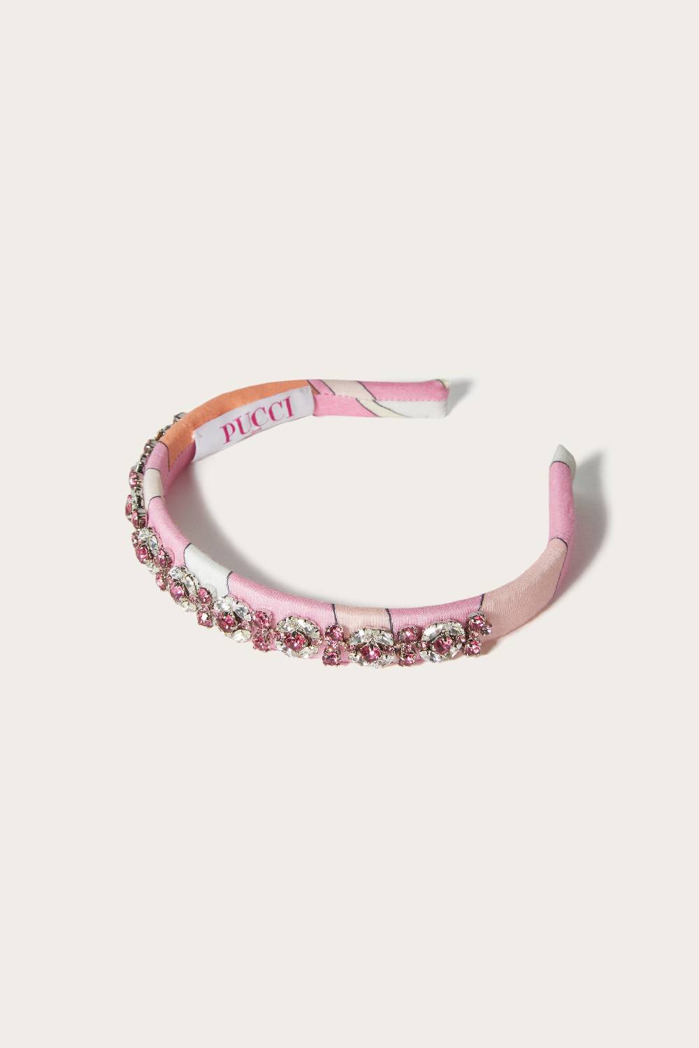 Pucci Iride-Print Crystal Headband Ultimo giorno
